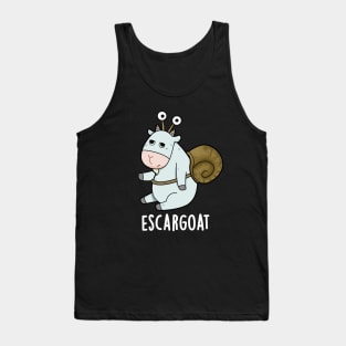 Escar-goat Cute French Snail Pun Tank Top